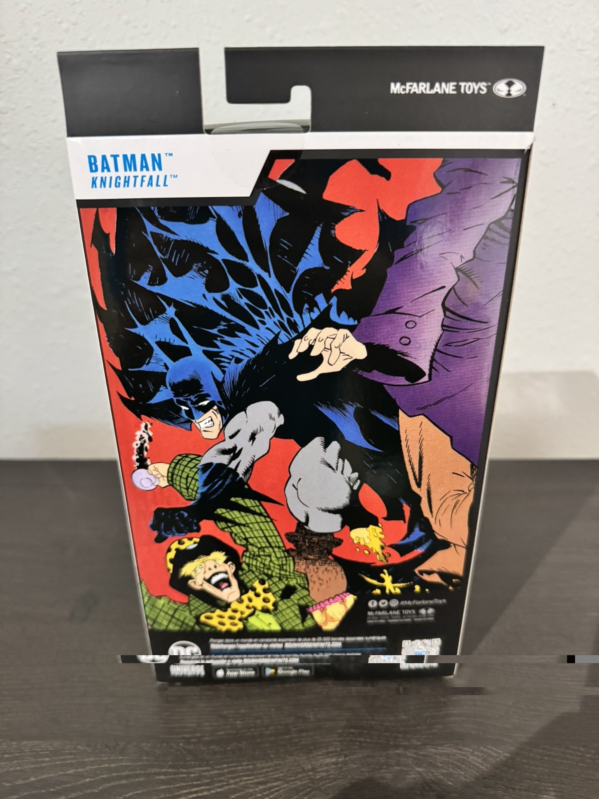 DC Multiverse McFarlane BATMAN Knightfall Blue Suit