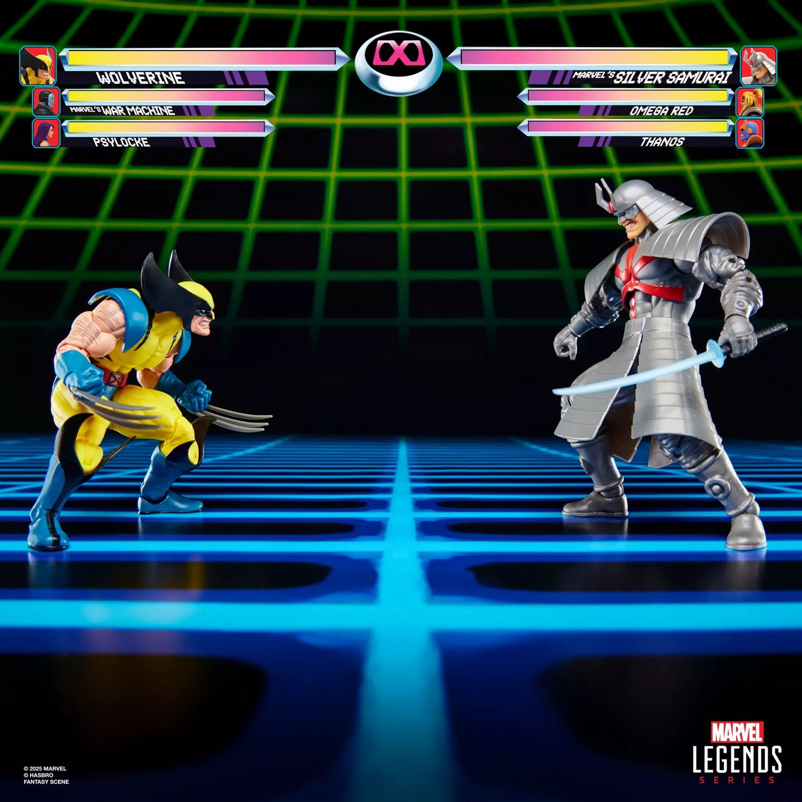 Marvel Legends Series Gamerverse Wolverine vs Marvel&rsquo;s Silver Samurai IN STOCK