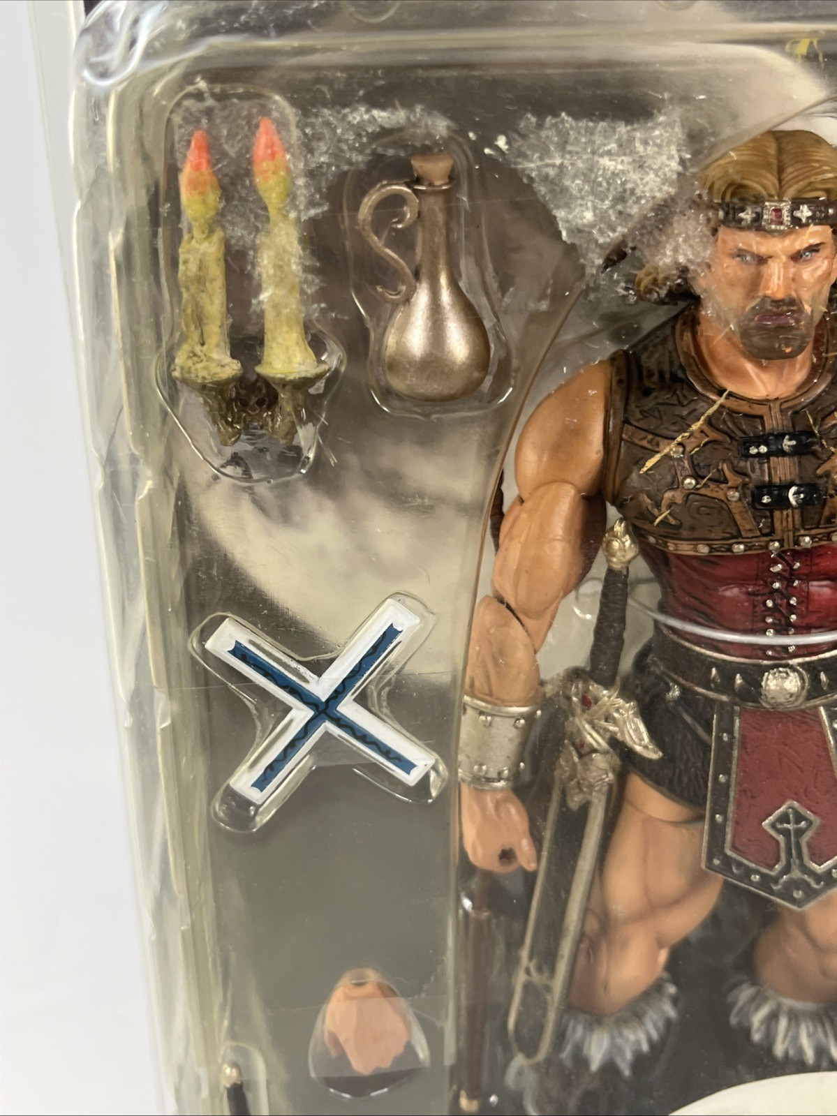 Neca Castlevania Simon 7&Prime; Action Figure 2008 Konami NIP Wear To Package Sealed