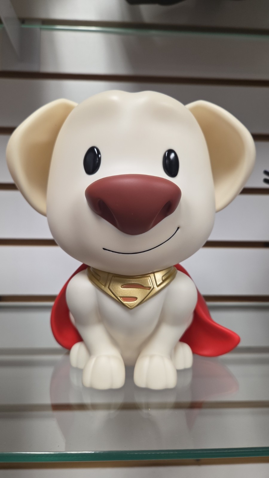 DC Comics Superman Krypto Dog PVC Figural Coin Bank by Monogram