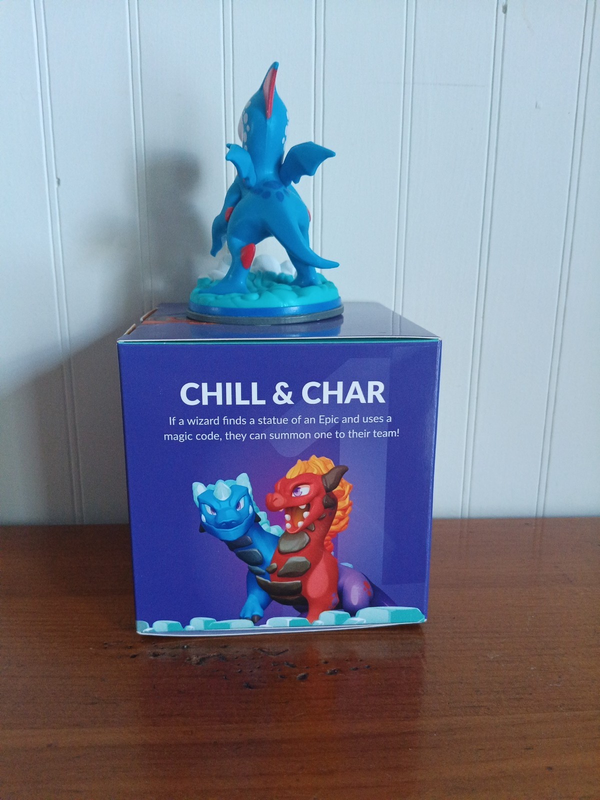 Prodigy Math Game Tidus Blue Epics Dragons SMARTeacher Toy Figure Chill Char Box