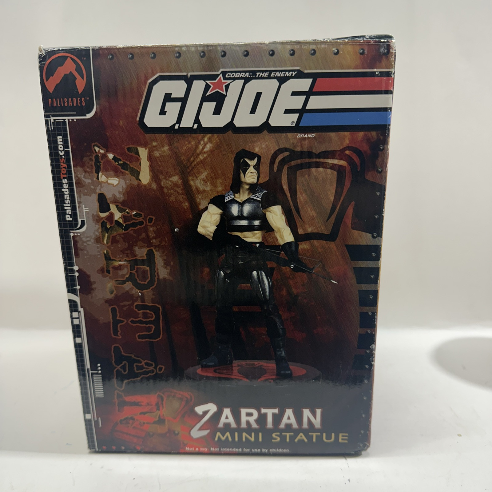 GI Joe Zartan Figure Mini Statue Palisades Limited Edition 886/1200