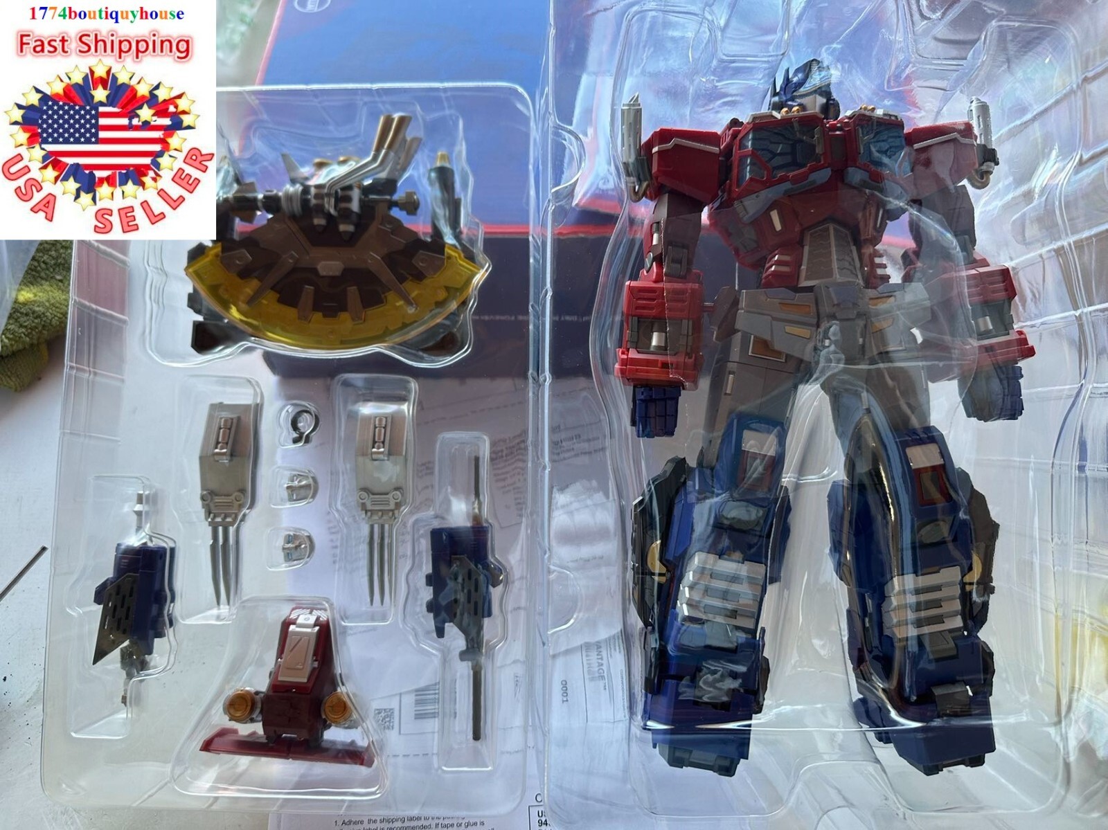 NEW BOX Wonderful-Trans WT02 Sky Atlas OptimusPrime IDW Version Action Figure US