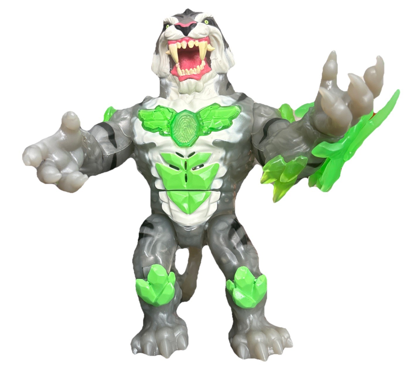 Beast Lab Big Cat Creator Action Figure Experiment Striped Tiger 7.5” Works
