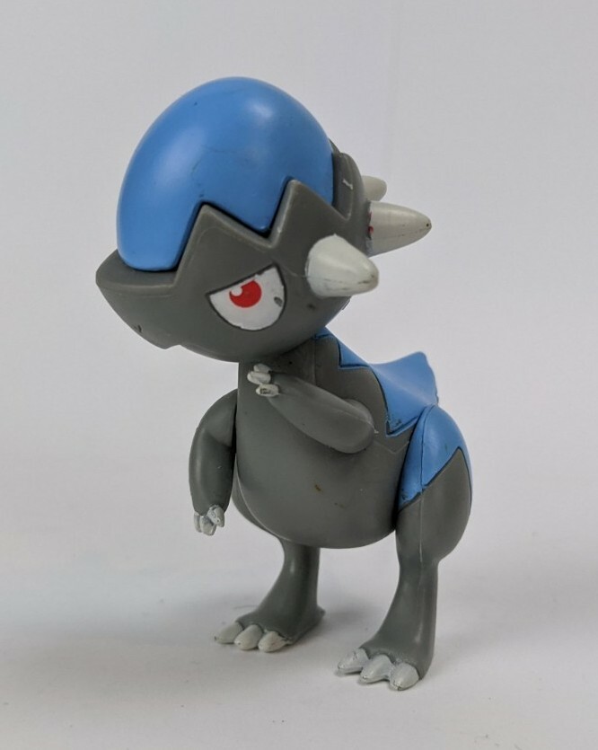 2007 Nintendo Jakks Pacific 3.25&Prime; CRANIDOS Gen 4 #408 Pokemon Action Figure Toy