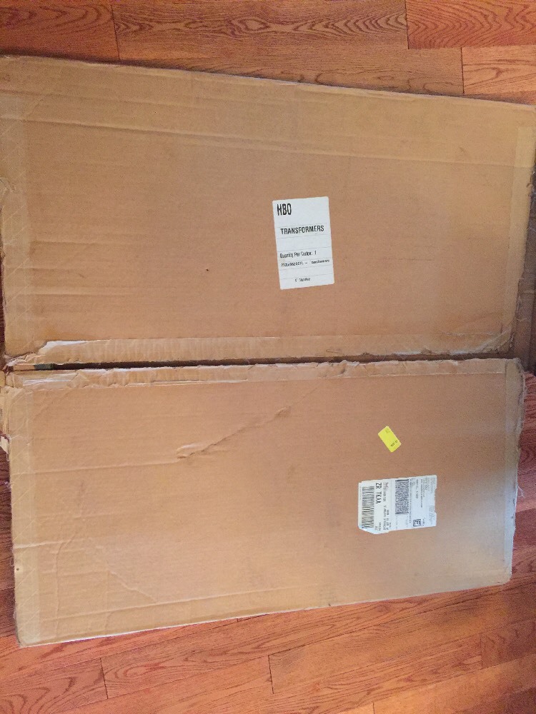 HBO Generation 1 Transformers OFFICAL CINEMAX CARDBOARD STANDEE UNUSED -PRIME