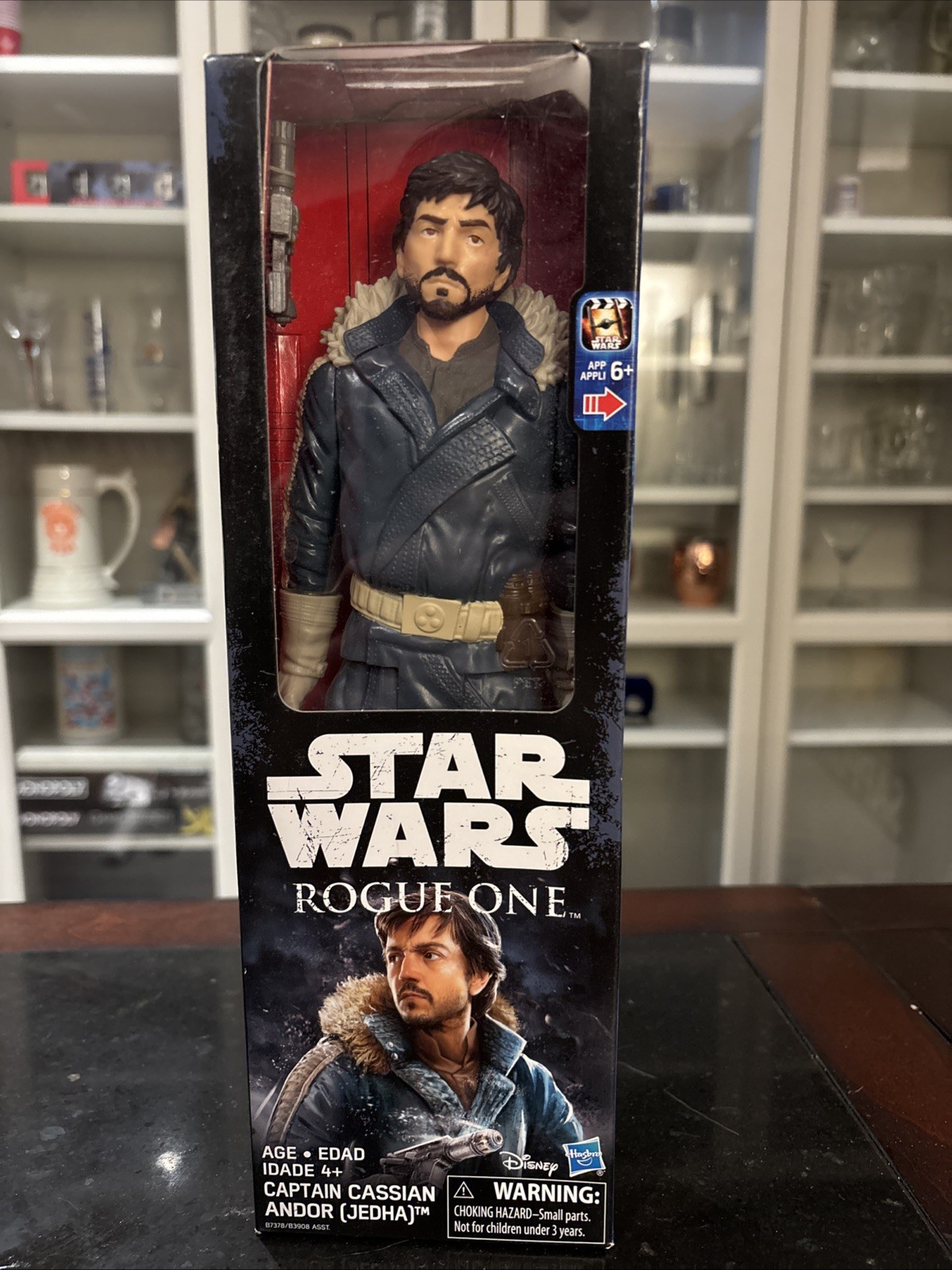 Star Wars Rogue One Captain Cassian Andor Figure Collectible Jedha Series