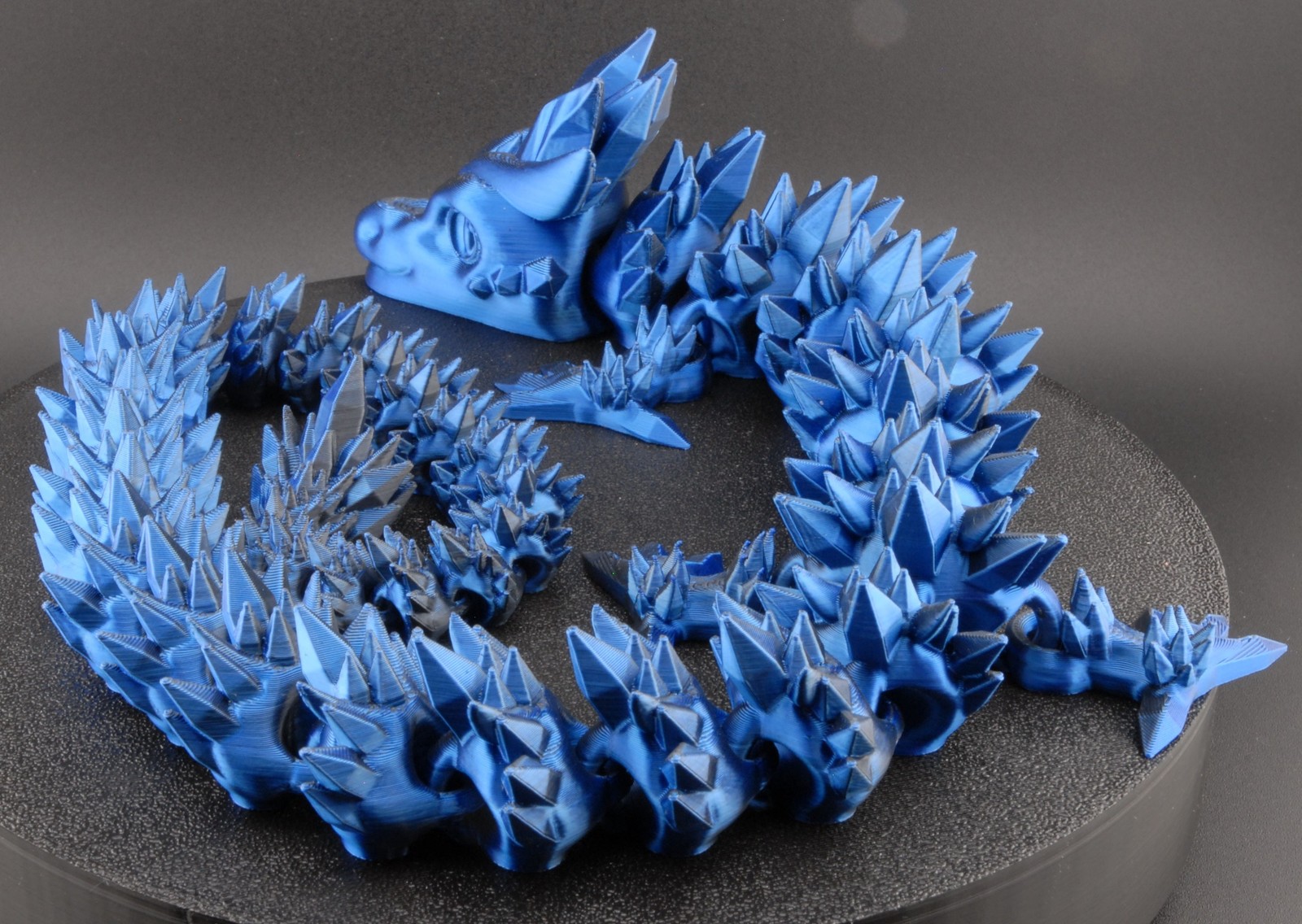 Crystal Dragon – Articulated Poseable Fantasy Dragon Toy | 3D Printed
