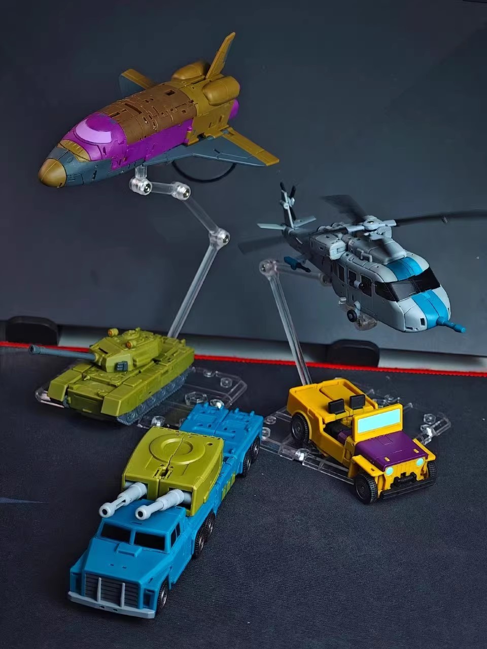In Hand! New Magic Square Bruticus Combiner MS 51R-55R Set of 5 Action Figure