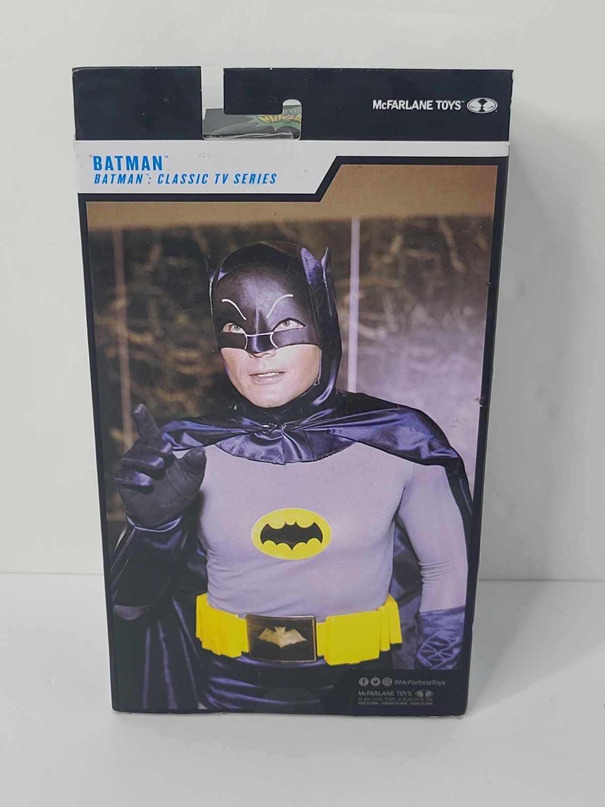 McFarlane DC Multiverse Batman 1966 Classic TV Series Adam West 7&Prime; Action Figure