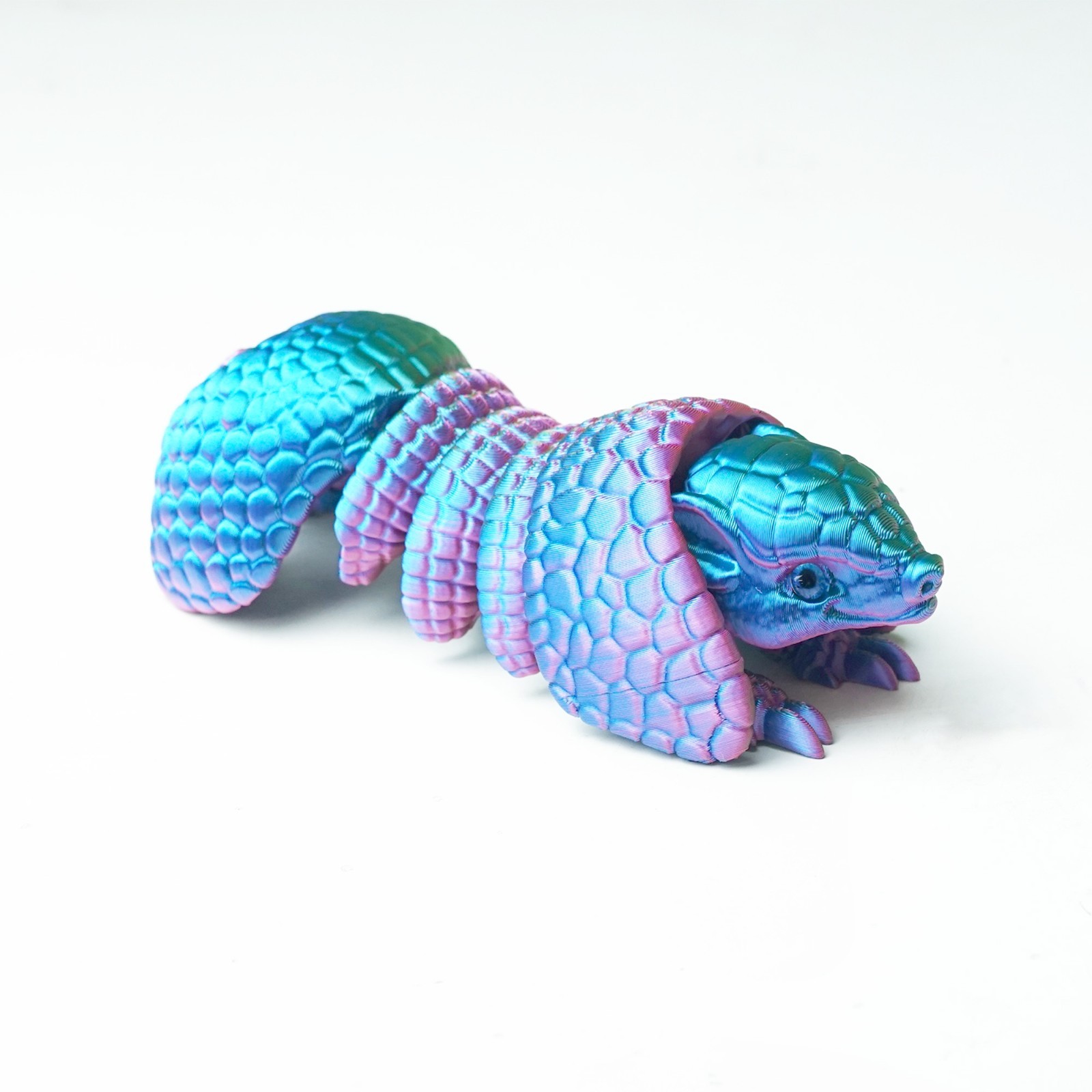 3D Printed Armadillo Model,Articulated Animals Figure,Fidget Toys Home Decor