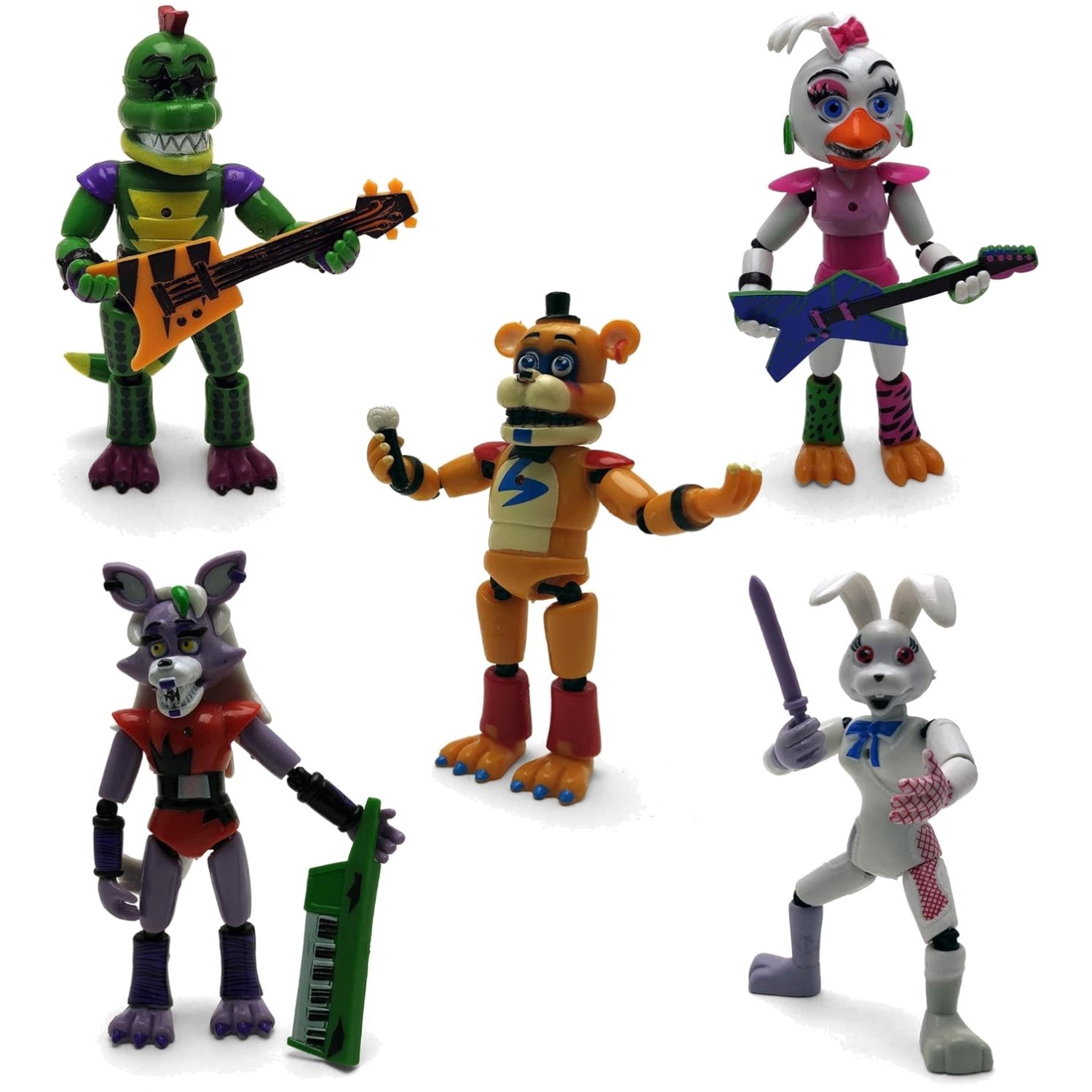 Five Nights at Freddy&rsquo;s Action Figures Set – 5 Unique Collectibles for Teens