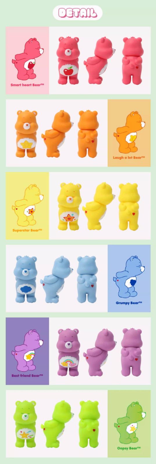 💡 Cloudco Entertainment x Care Bears Ver.4 One Blind Box w/ One Random Figure