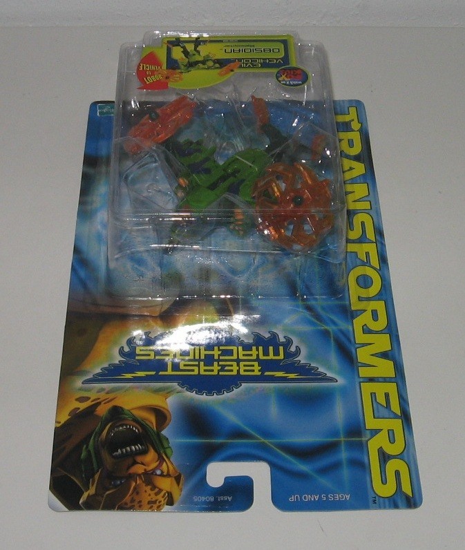 OBSIDIAN Transformers Beast Machines MOC Hasbro Basic wars EVIL VEHICON