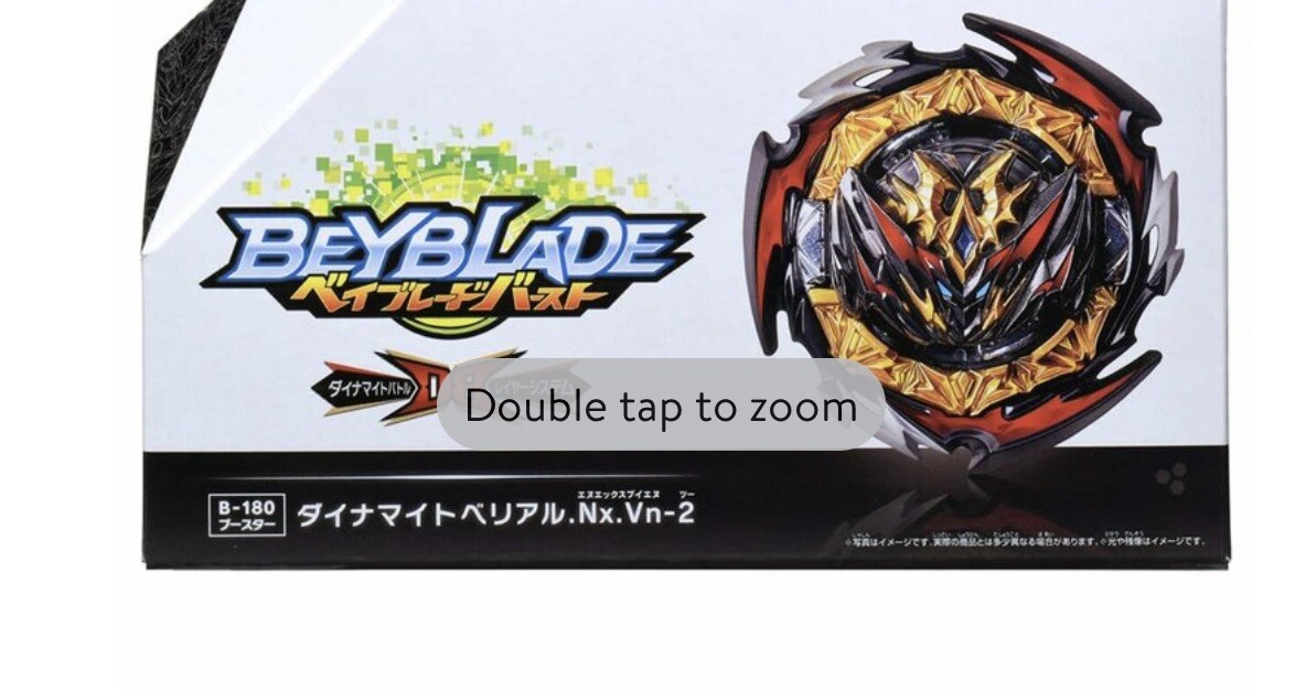 Burst B-180 Booster Dynamite Beyblade with Launcher