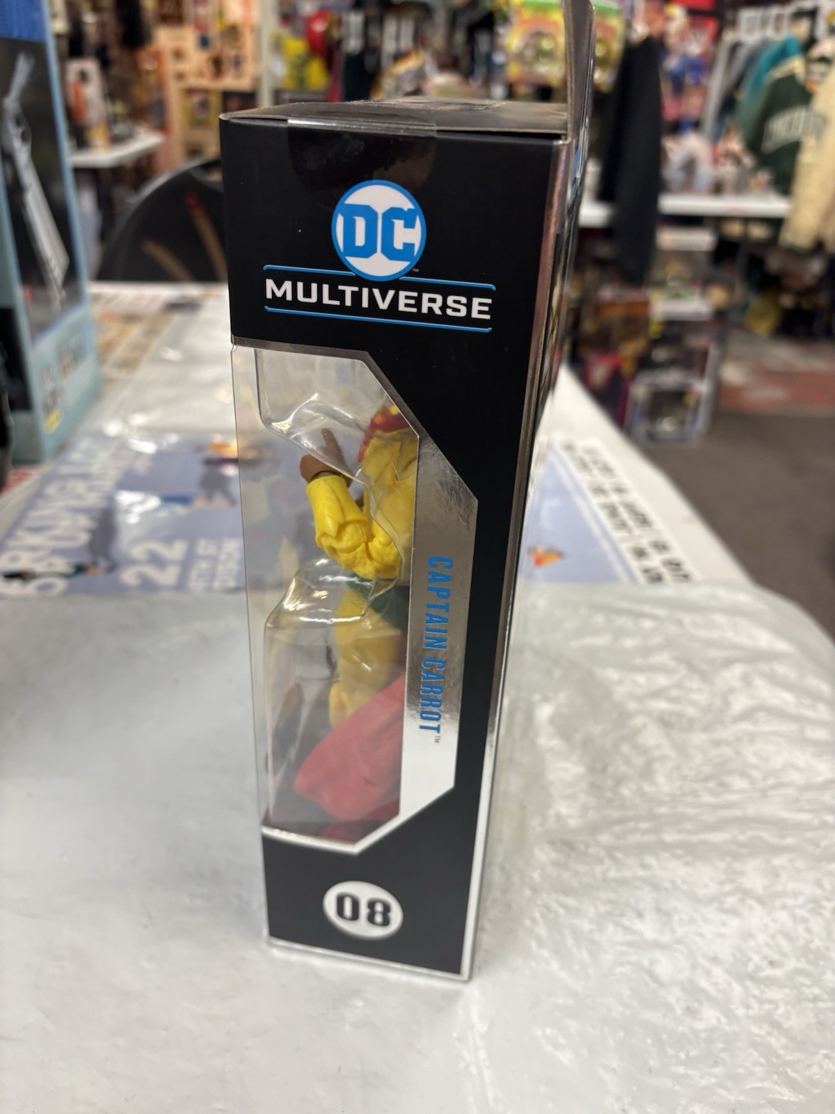 NEW McFarlane Toys DC Multiverse Captain Carrot 7&Prime; Platinum Edition Chase Figure