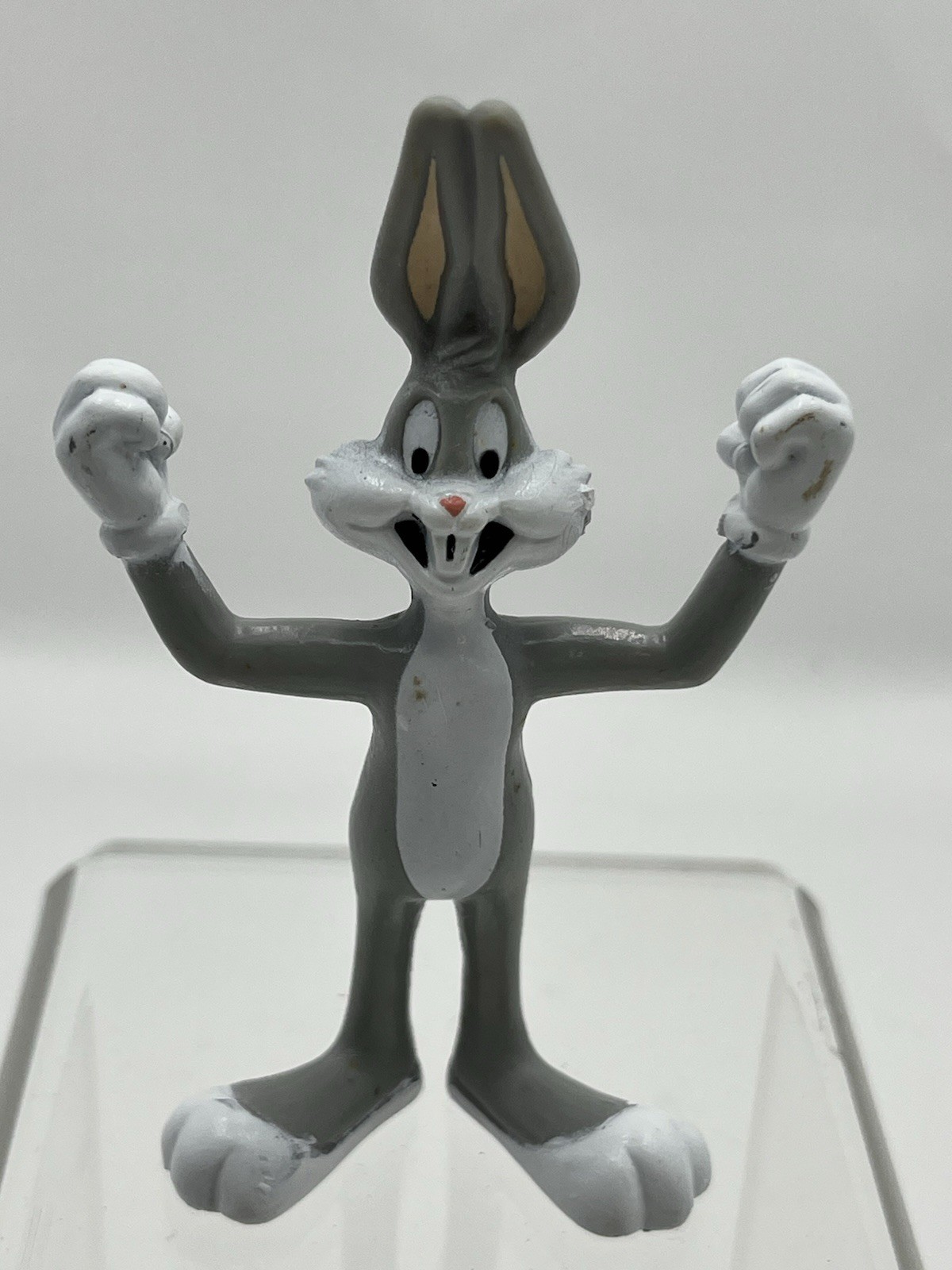 Vintage 1991 Bugs Bunny Plastic Figure PVC Warner Bros Looney Toons