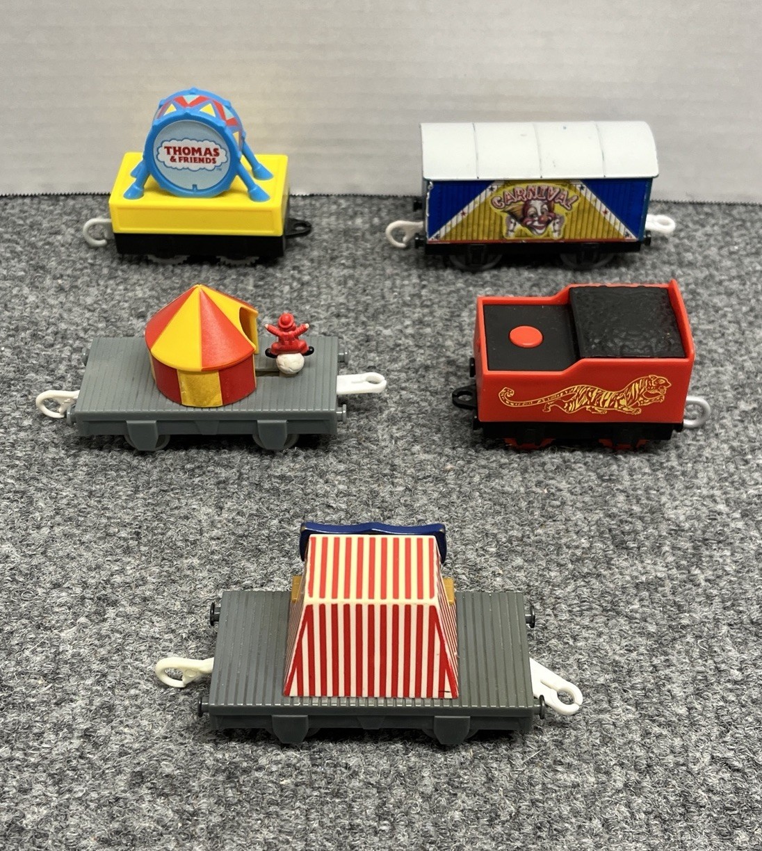 Thomas & Friends Trackmaster Cargo Lot Circus Carnival Wagon Boxcar