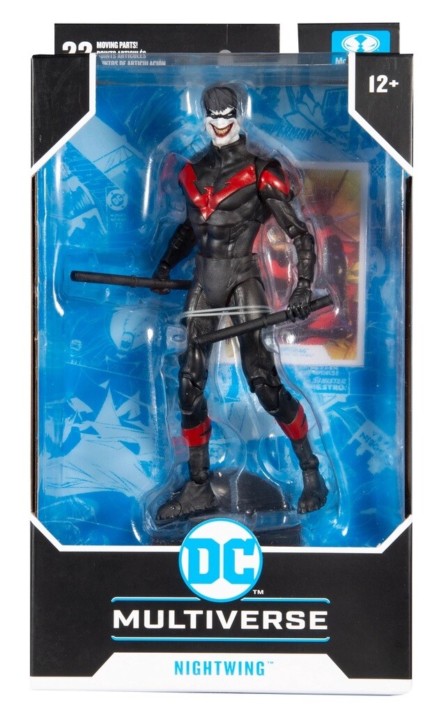 McFarlane DC Multiverse Nightwing Joker Death Of The Family 7 Inch Action Figure