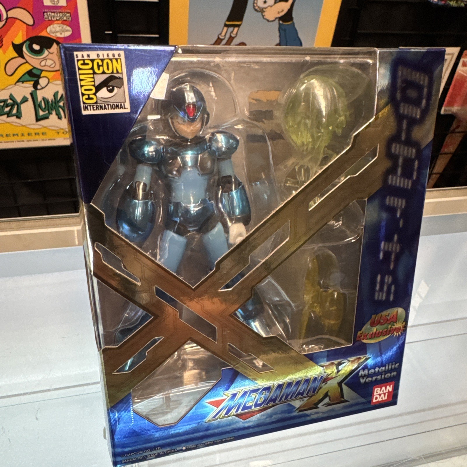 Bandai D-Arts Mega Man X SDCC 2011 Exclusive Metallic Version Megaman