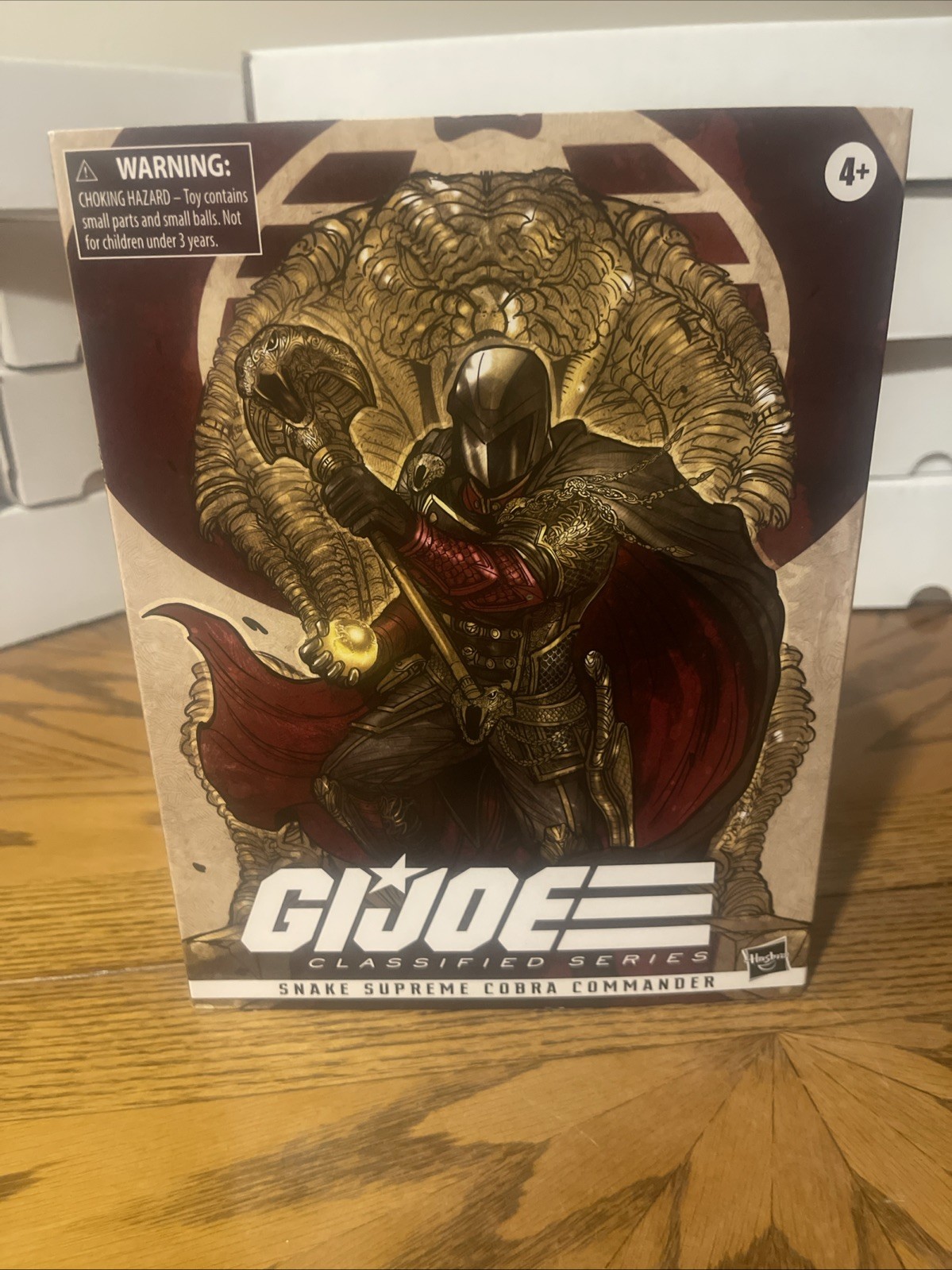 GI Joe Classified 09 Snake Supreme Cobra Commander 2020 Pulse Exc 6&Prime; Figure MISB