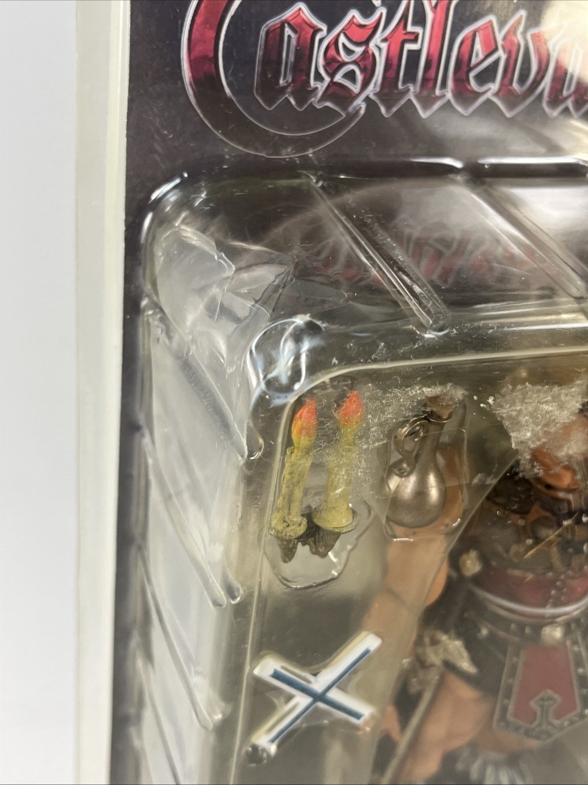 Neca Castlevania Simon 7&Prime; Action Figure 2008 Konami NIP Wear To Package Sealed