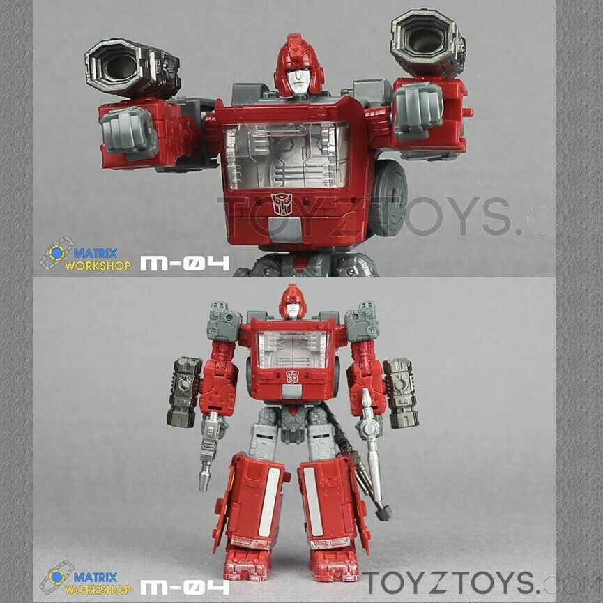 3D DIY Matrix Workshop M-04 Weapon Upgrade Kit For SIEGE Deluxe Ironhide