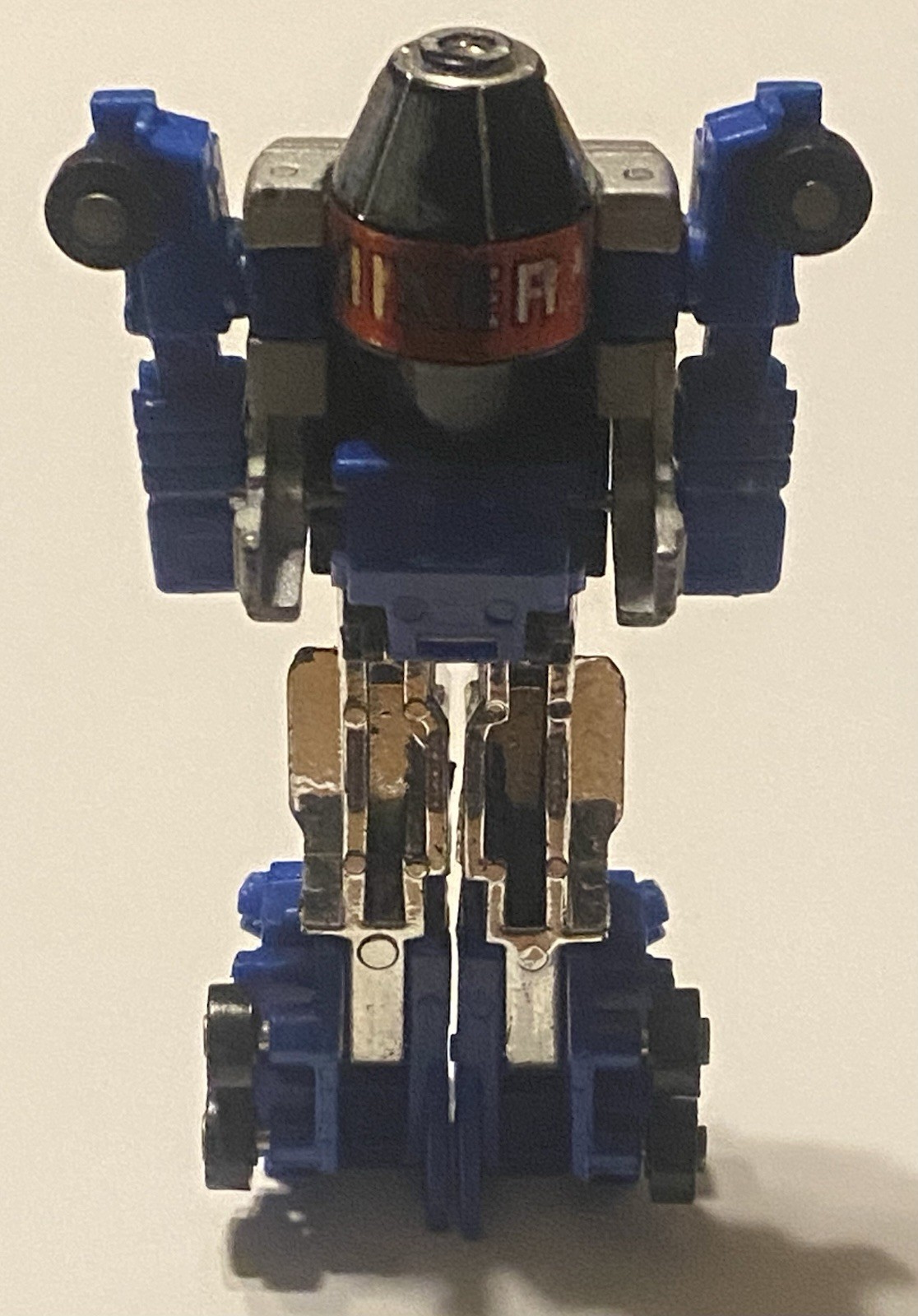 Mixer (Blue) – Convertible Robots – GoBots/MR Blockhead KO 1980’s Era Complete.