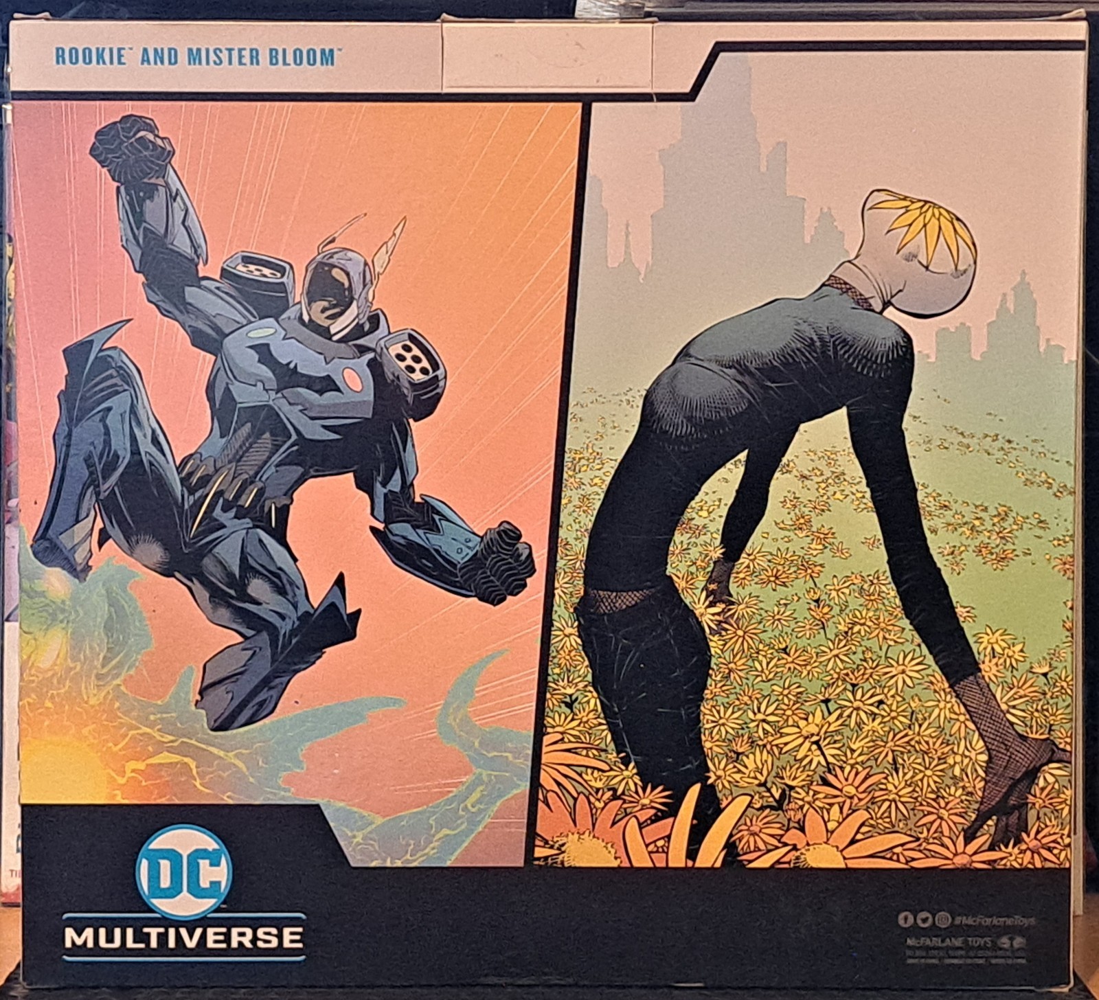 McFarlane Toys « DC Multiverse » – Rookie & Mister Bloom (Gold Label Collection)
