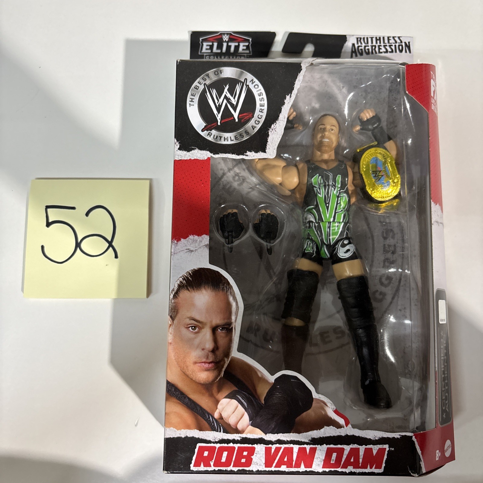 WWE WWF AEW WCW ECW – Elite Collection Ruthless Aggression RVD Rob Van Dam