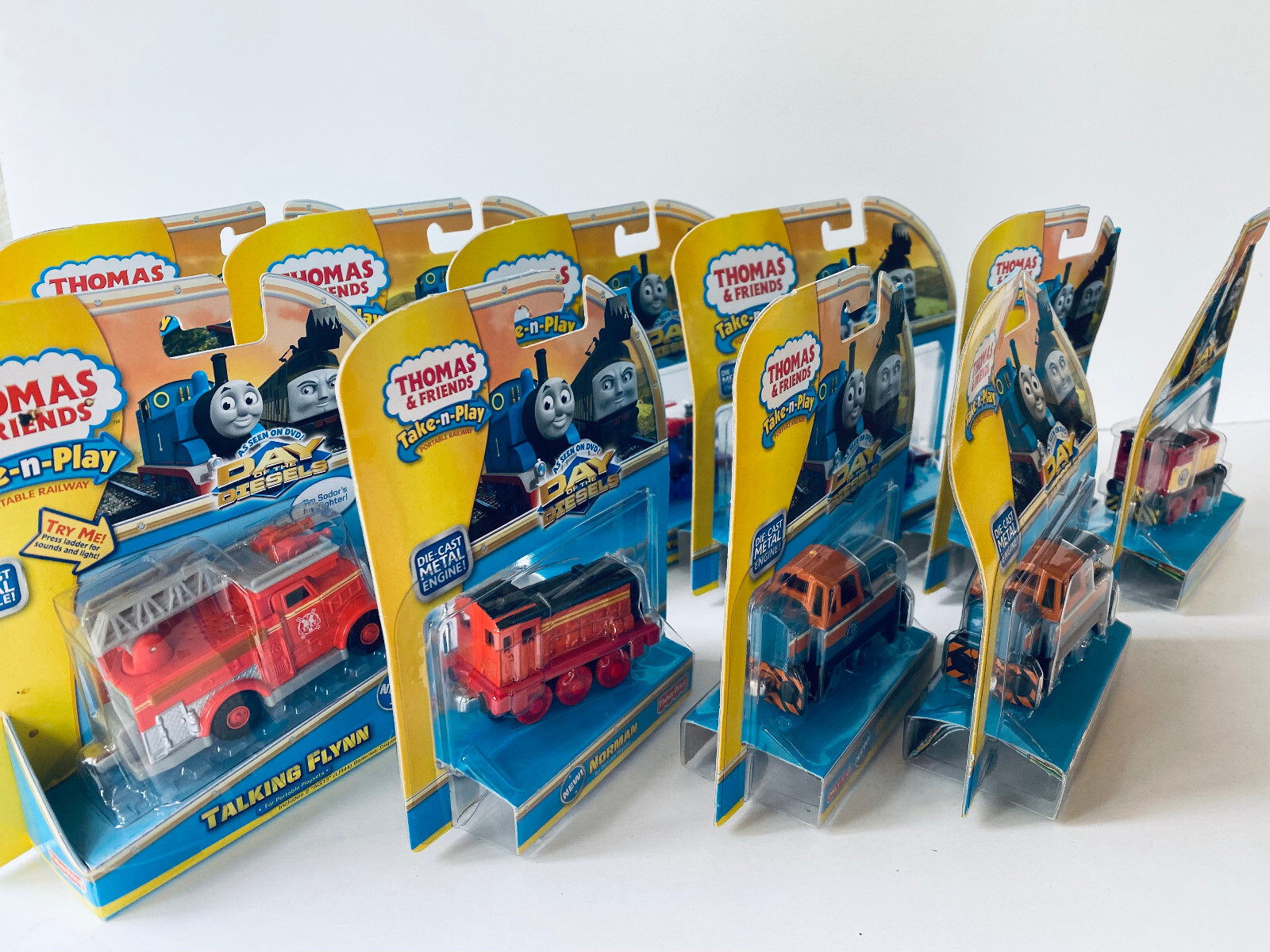 Thomas & Friends Take-n-Play 2011 Day of the Diesels Fisher-Price FAST SHIPPING