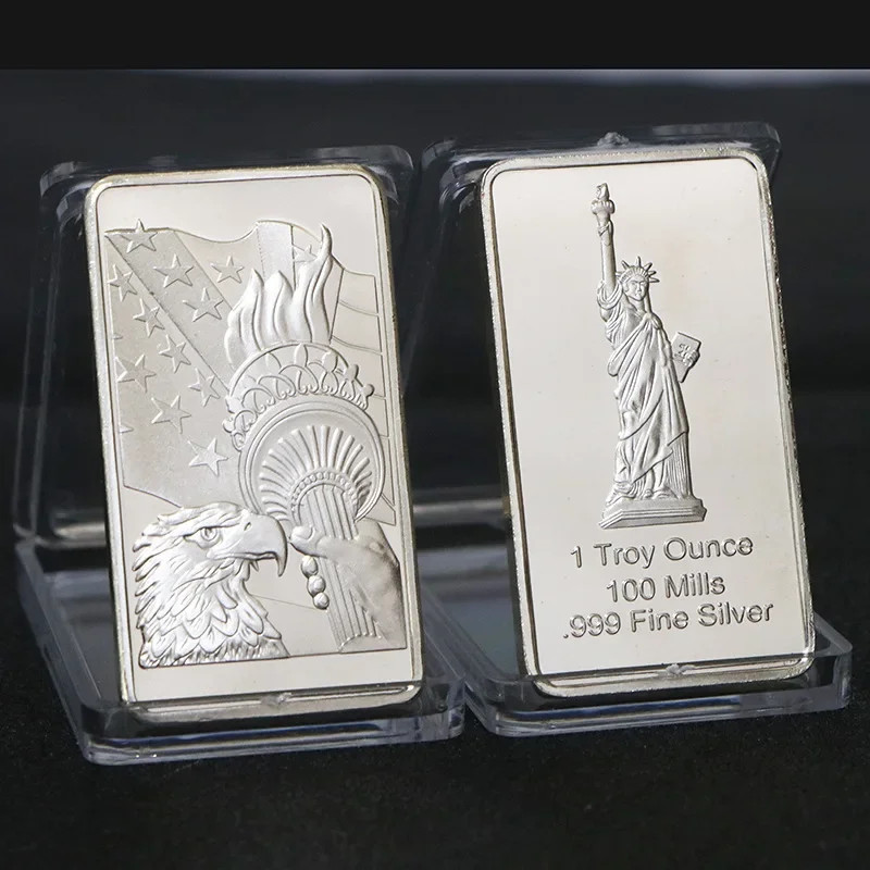 1PCS Various countries Mint 1 Troy Ounce beautiful Various countries Silver.