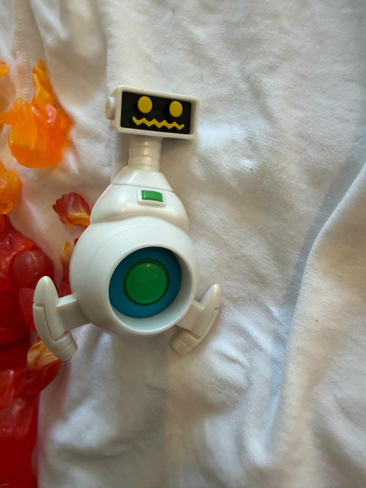 Human torch and Herbie the robot marvel legends