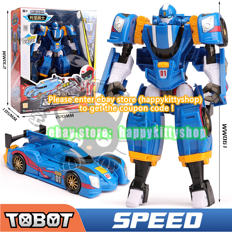 Tobot V Galaxy Detectives 8&Prime; Transform Figure Boys Toy Car Truck Vehicle Robot