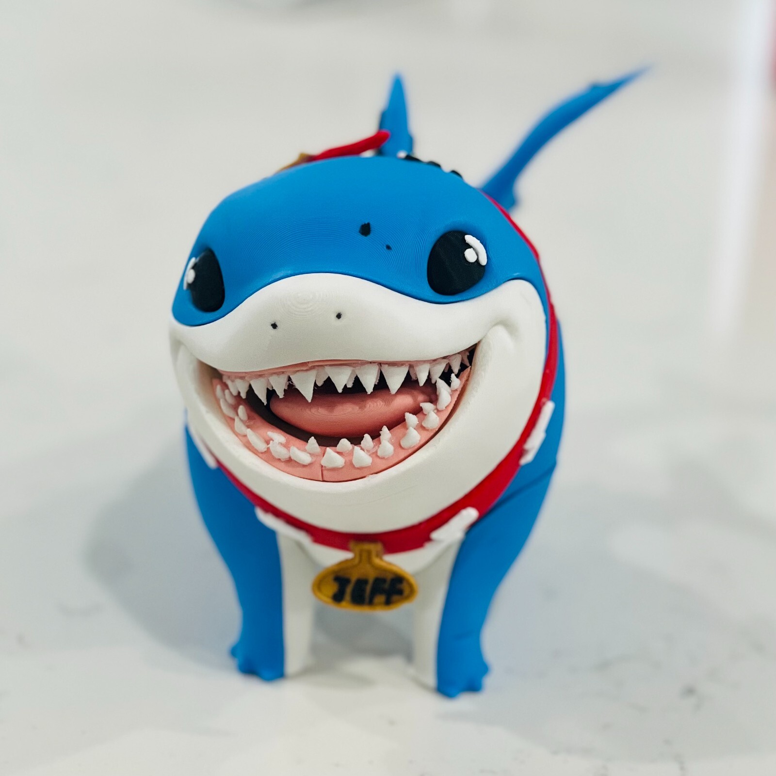 Jeff The Land Shark Figurine – Collectible Figure | Unique Gift & Display Piece