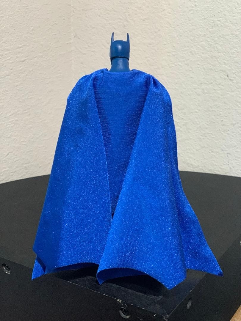 Custom Batman DC Multiverse Knightfall 1/12 Mcfarlane Wired Cape NOT FIGURE