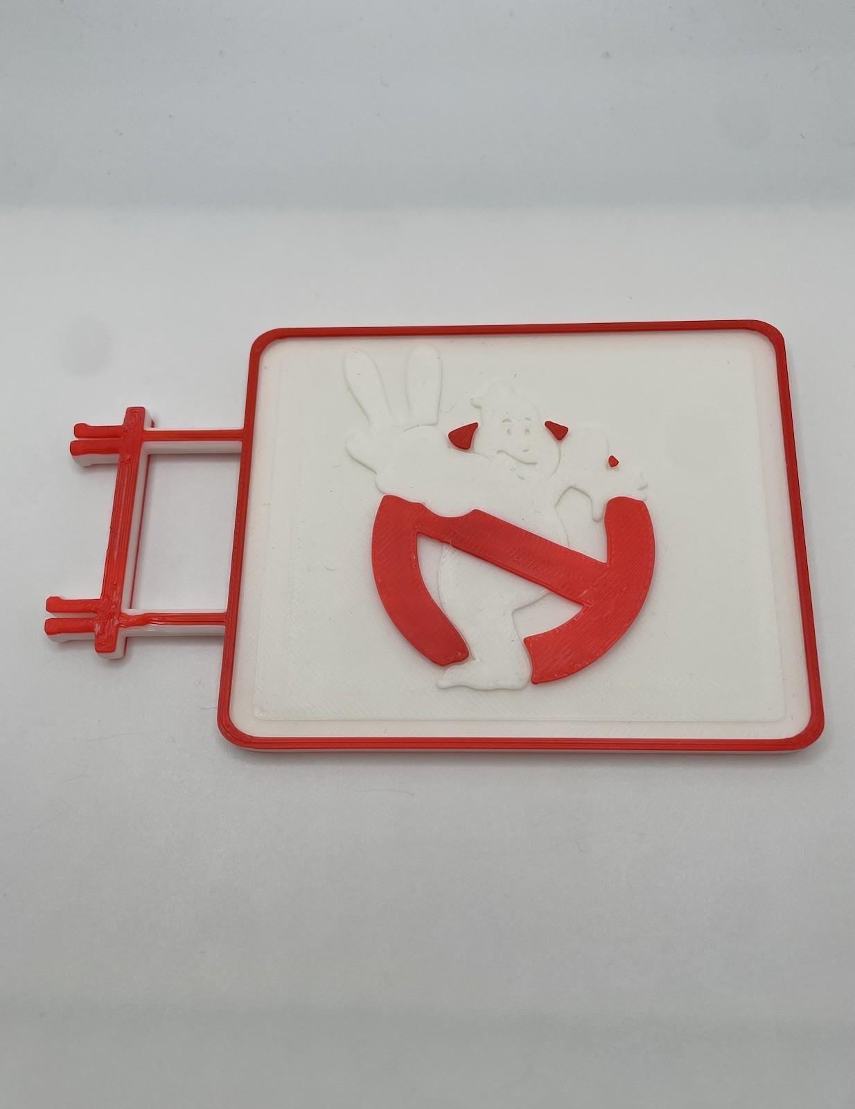 Vintage The Real Ghostbusters Two 2 Firehouse Sign Custom Part Only 1987 Kenner
