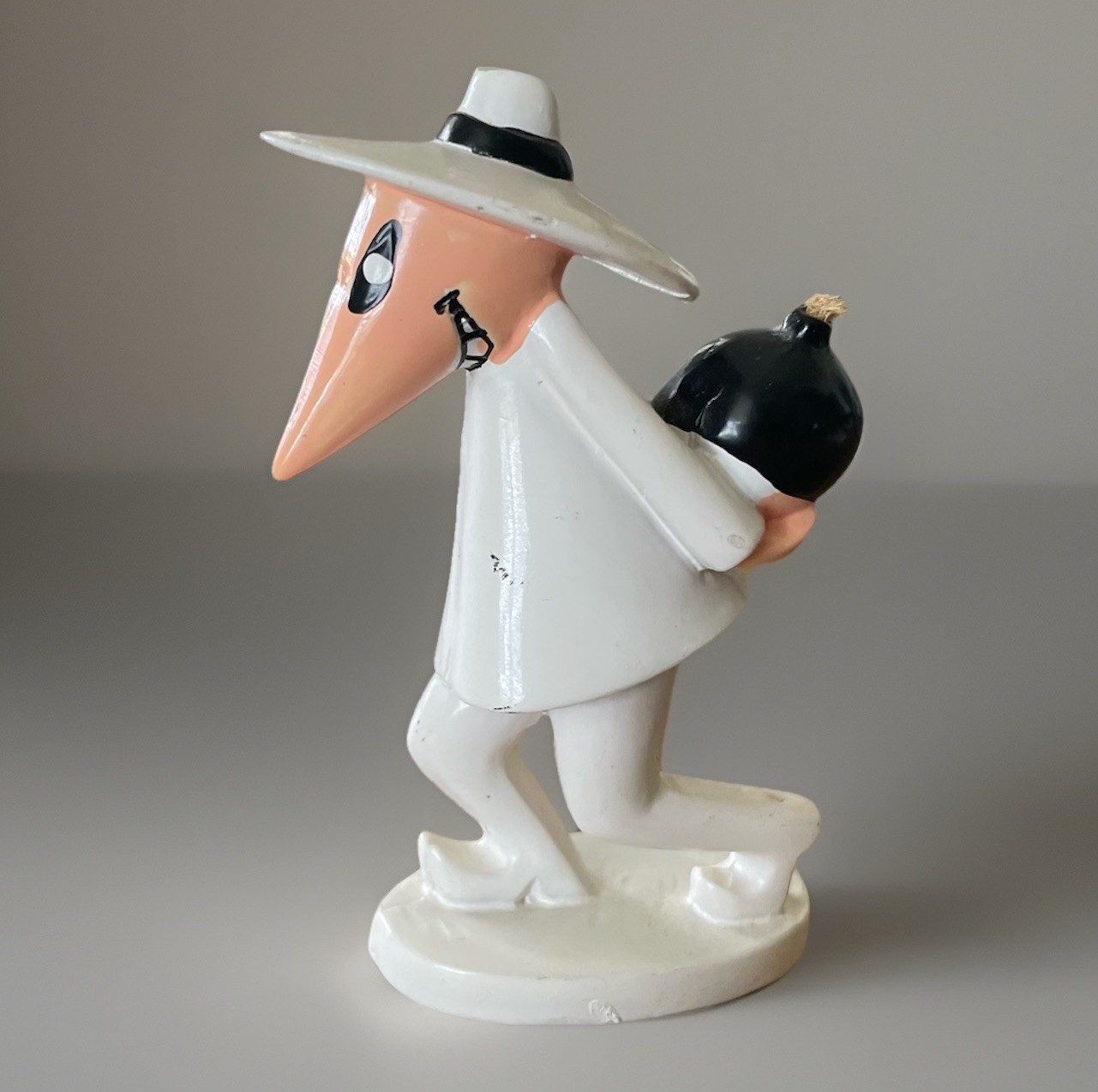 Rare Spy vs Spy White Mega Mini Figure 2.5” Mad Magazine Running Press 2010