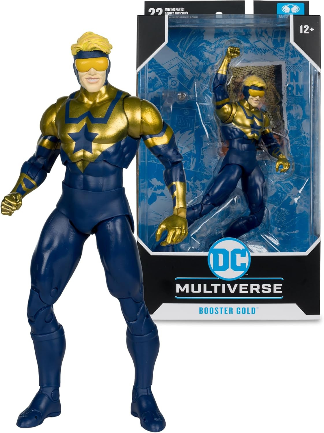 Mcfarlane Toys – DC Multiverse Booster Gold (Futures End) 7In Action Figure
