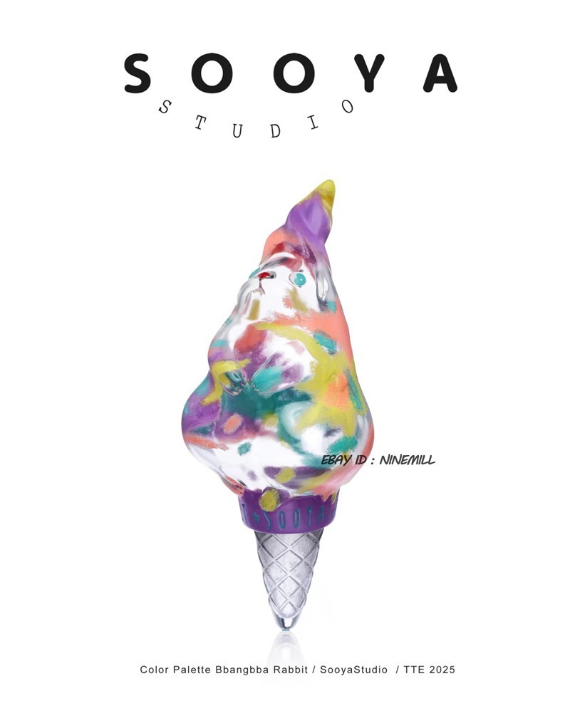 Sooya Studio Color Palette Bbangbba Rabbit TTE 2025 Limited Tidal Current