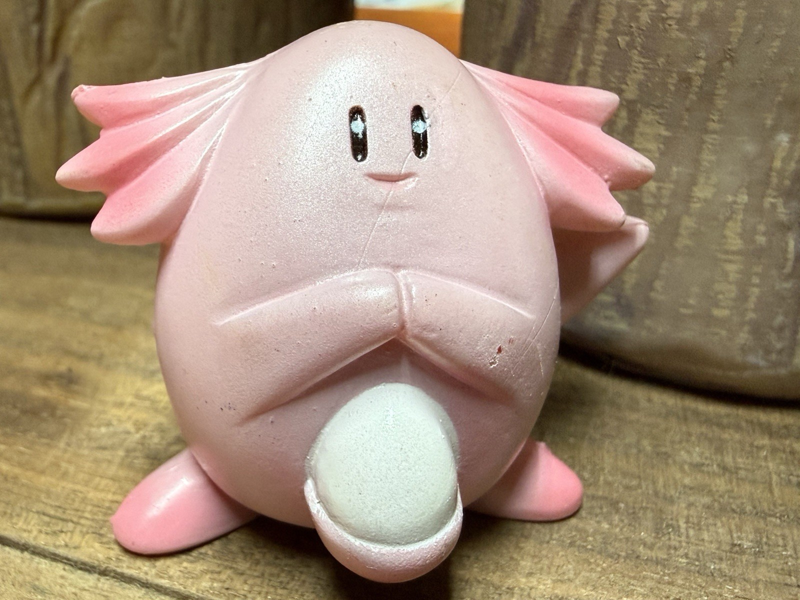 Pokemon Chansey #113 Pocket Sized PVC Figure 2000 Sasco Inc Normal Type Lucky