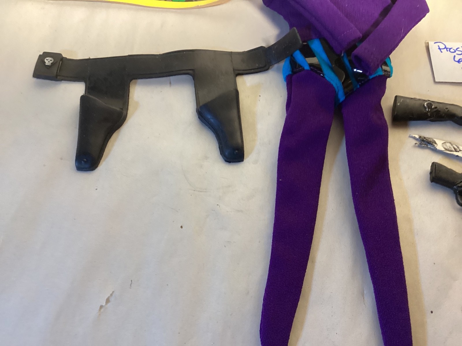 Vintage 1966 Ideal Captain Action phantom outfit and accessories action figure