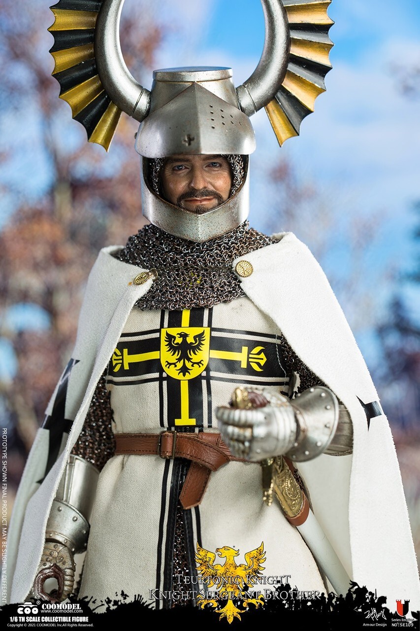 CooModel 1/6 Scale 12&Prime; Series of Empires Teutonic Sergeant Standard Version New
