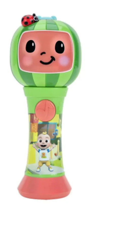 CoComelon Kids Singing Microphone Lights & Music Toy For Toddlers New In Box