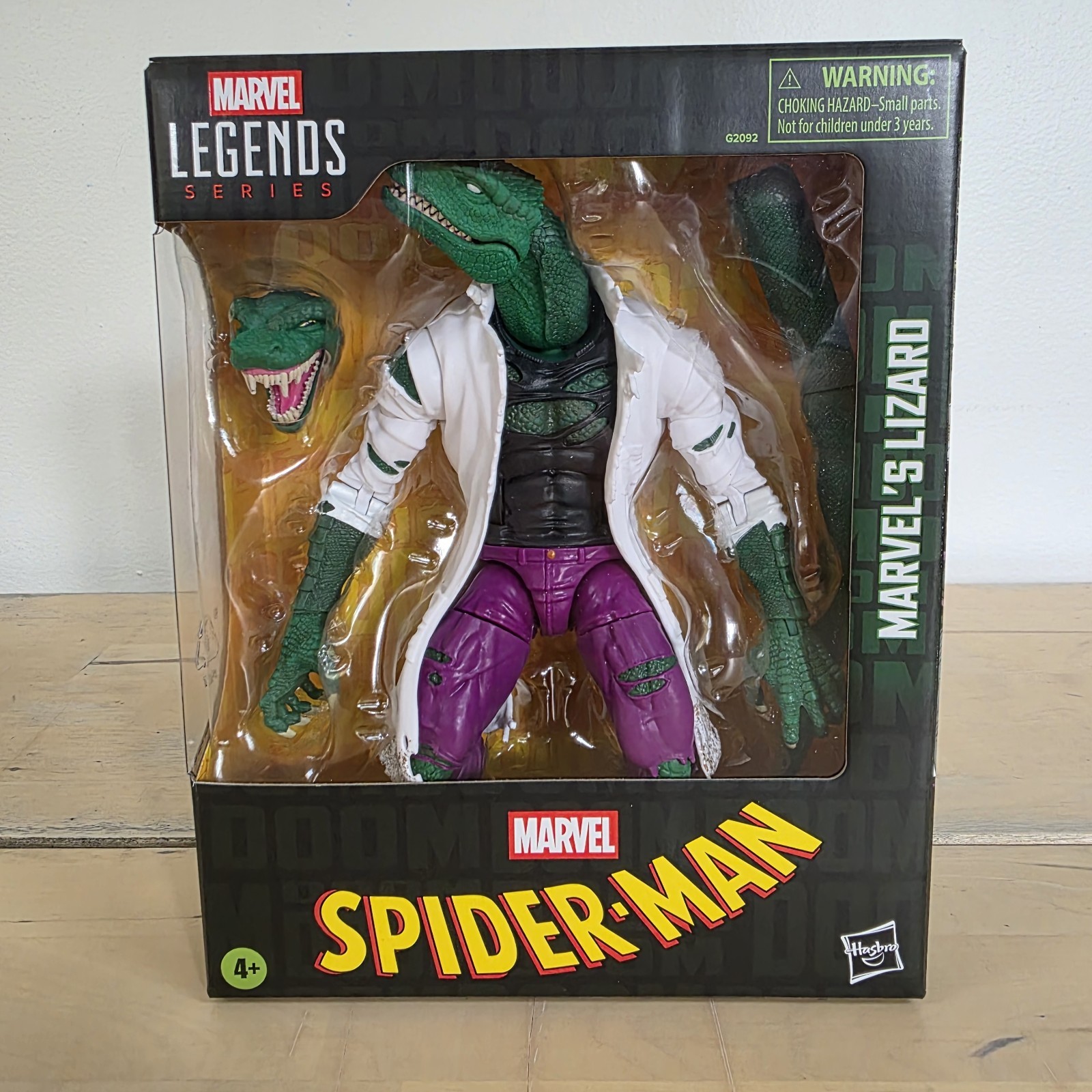 Spider-Man Marvel Legends Series Marvel&rsquo;s Lizard 6&Prime; Exclusive Figure In Hand