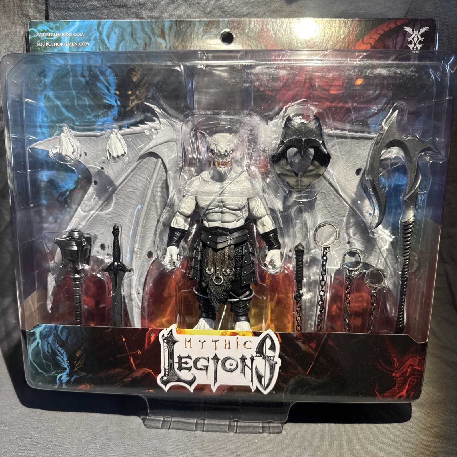 MYTHIC LEGIONS 4 HORSEMEN 1:12 VARGG ACTION FIGURE MISB