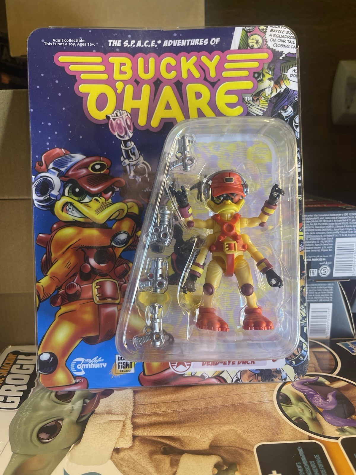 Boss Fight Bucky O&rsquo;Hare 4.5 In Space Adventure Figure 2017 Dead Eye Duck New