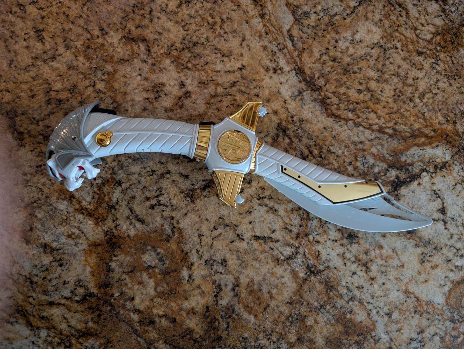 Saba Talking Tiger Saber Sword Mighty Morphin Power Rangers 1994 by Bandai WORKS