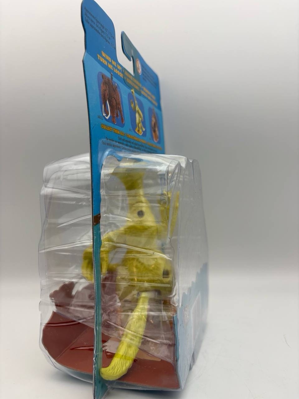 Mattel Ice Age 2 Skatin&rsquo; Sid Action Figure 5in Yellow Wind Up Toy New NIB