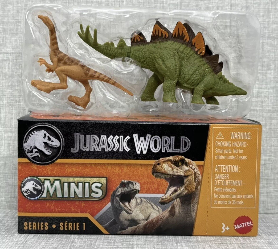 2024 Mattel Jurassic World Minis DINOSAUR 006 figures LOOSE Series 1 chaos dinos